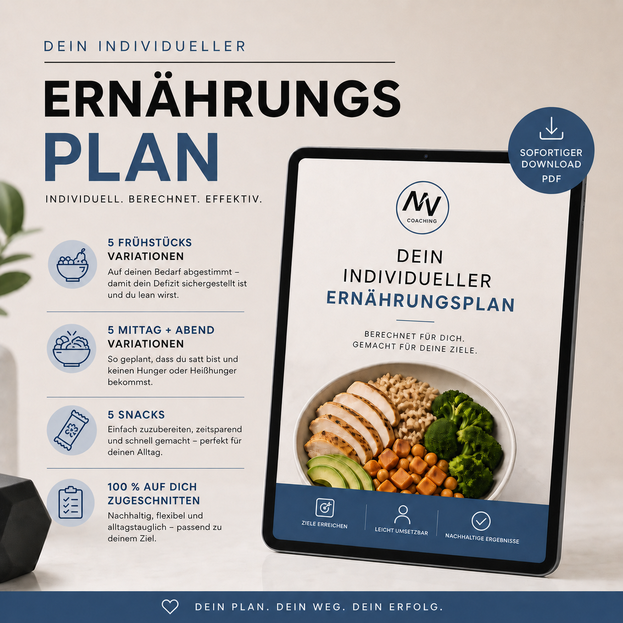 Individueller Ernährungsplan
